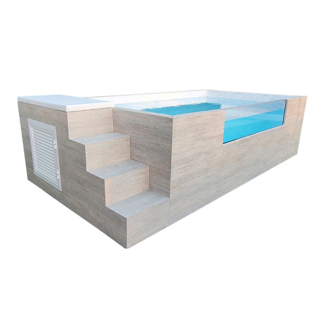 PISCINA ELEVADA ACERO RÍGIDO ILU PRO 230