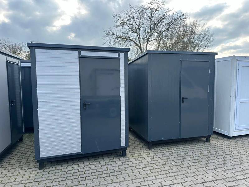 CONTENEDOR SANITARIO CON INODORO Y URINARIO