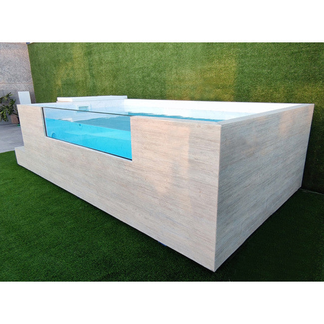 PISCINA ELEVADA ACERO RÍGIDO ILU PRO 235