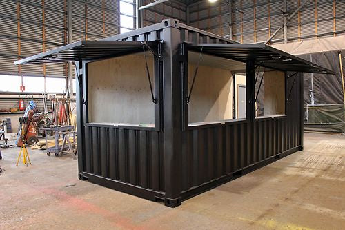 CONTENEDOR DE BAR / CAFETERÍA DE 20 PIES