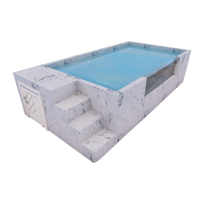PISCINA ELEVADA ACERO RÍGIDO ILU PRO 235